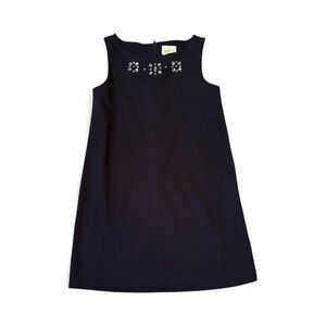 Crazy 8 Navy Kids Dress with Floral Accents